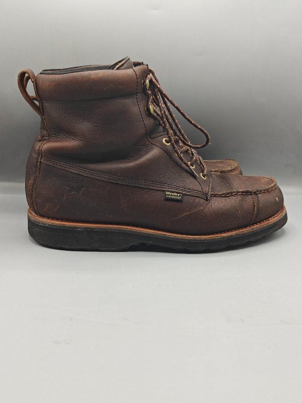 IRISH SETTER WINGSHOOTER A0807 WATERPROOF HUNTING BOOTS BROWN MEN'S 13 D